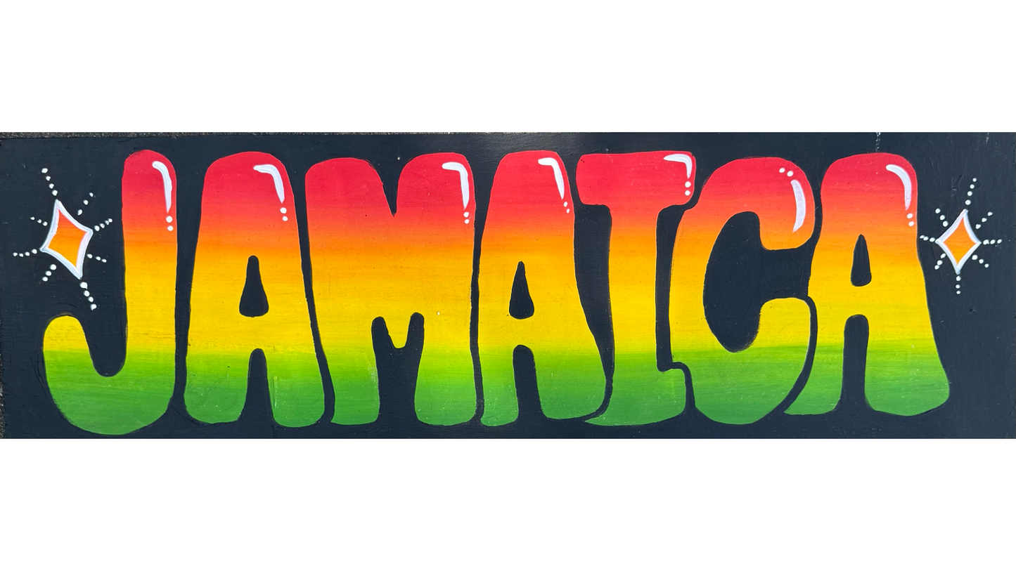 "Jamaica" Original Sign